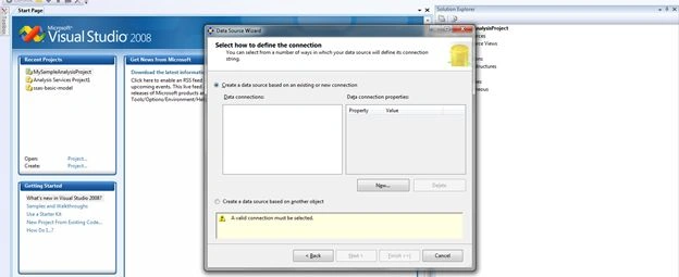 Creating Cubes in SSAS