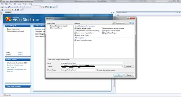Creating Cubes in SSAS
