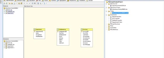 Creating Cubes in SSAS