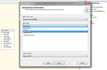 Creating Cubes in SSAS