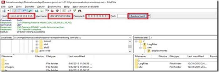 directory listing successful