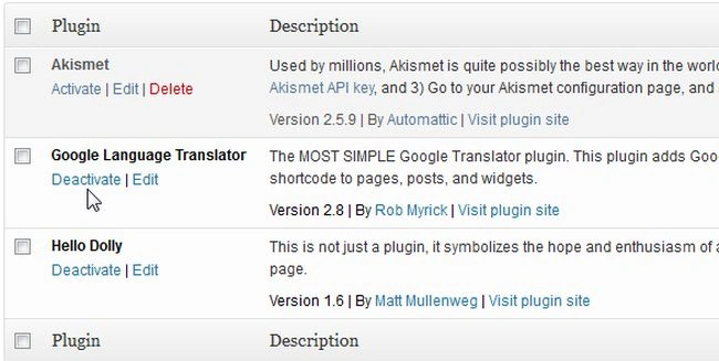 plugin activated