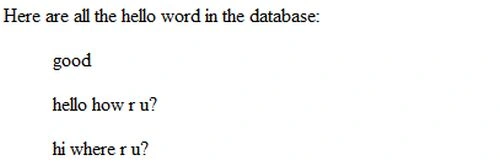 select data with pdo