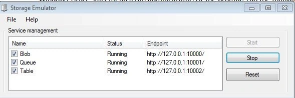 Storage emulator