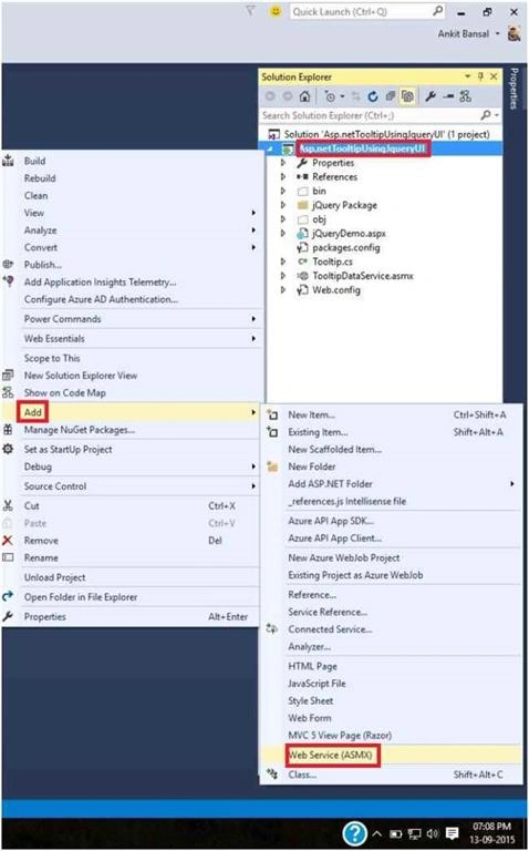 add webservice