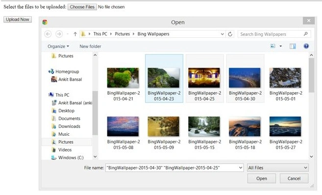 file uoload