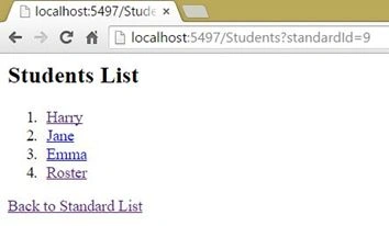student list