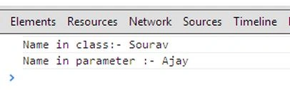 local variable using this keyword