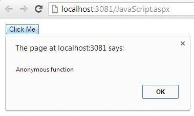 define function on fly