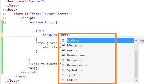 Error in JavaScript