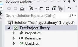 Test project library
