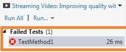 Failed test-1