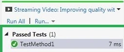 Passes tests
