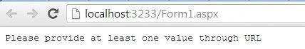 query string