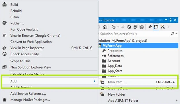 Implement Web API