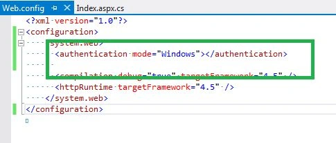config file