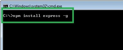 Install Express