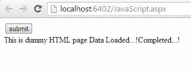 Callback function of load function