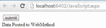 jQuery Ajax Post Method
