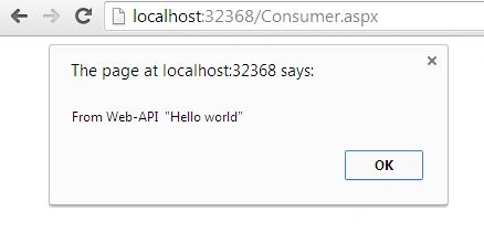 Output of the Application