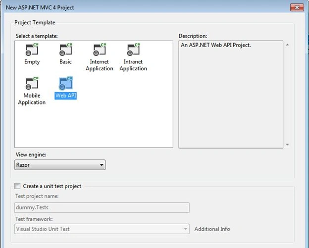 Web API Application
