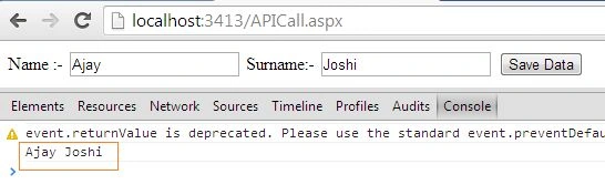 Web API With AJAX: Understanding POST Request in Web API