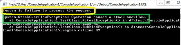 Exception