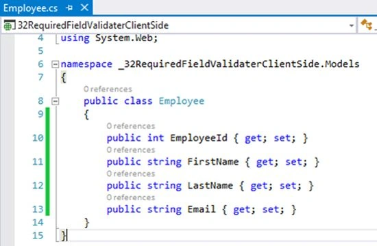 employee code