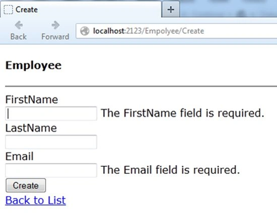 require field