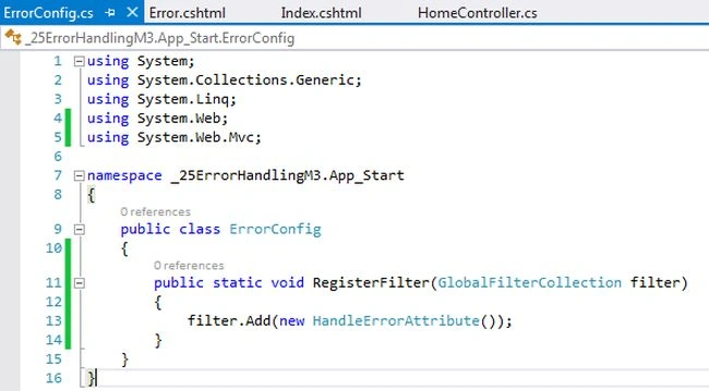 ErrorConfig