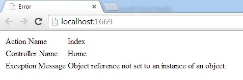 Error Page