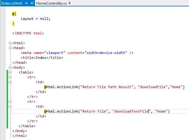 Creating Link
