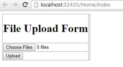 selected files