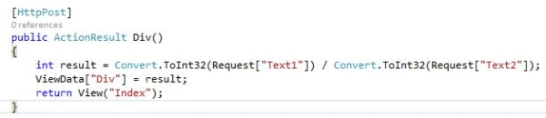 Division cs code