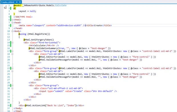 html code