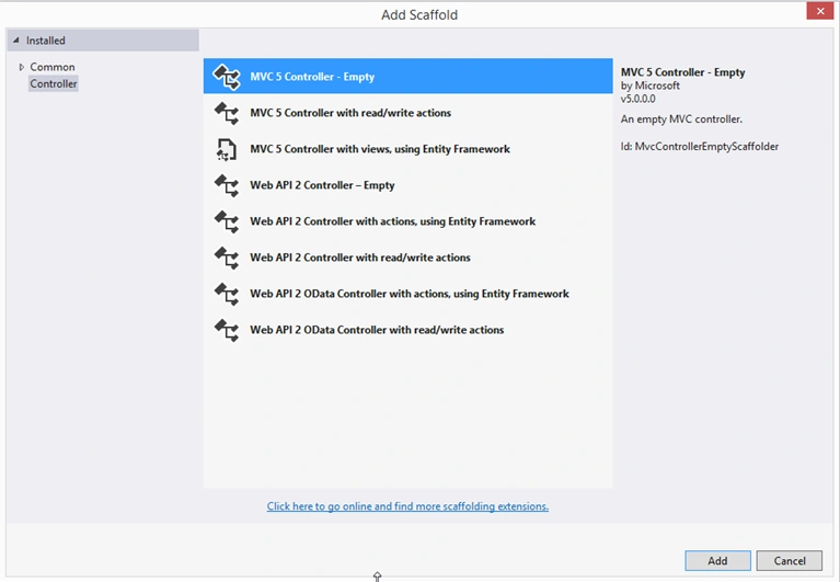 MVC5Controller