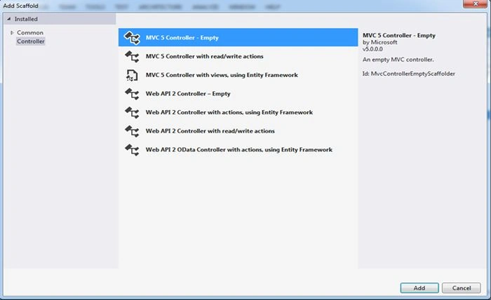 MVC controller
