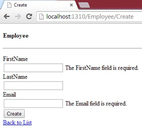 require field