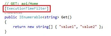 measure execution time