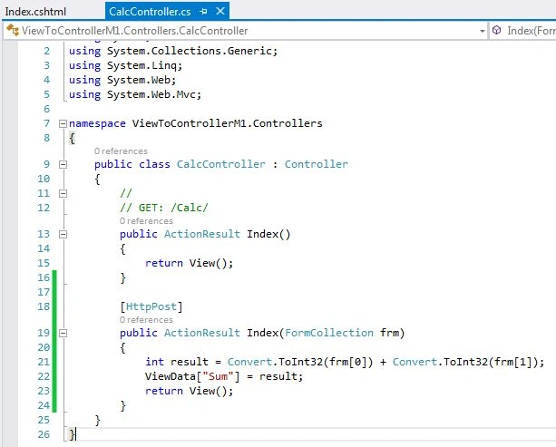 Controller in MVC
