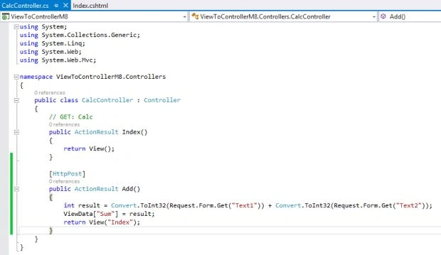 controller coding