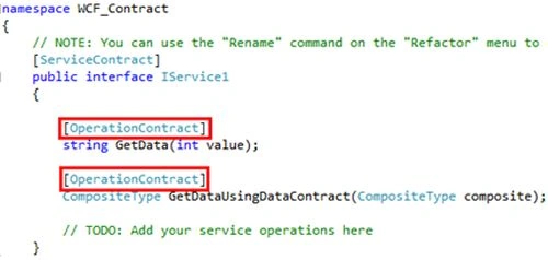 WCF OperationContract