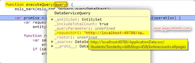 executeQuery function
