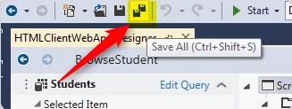 Browser screen