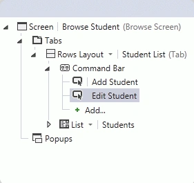 HTML Screen Navigate