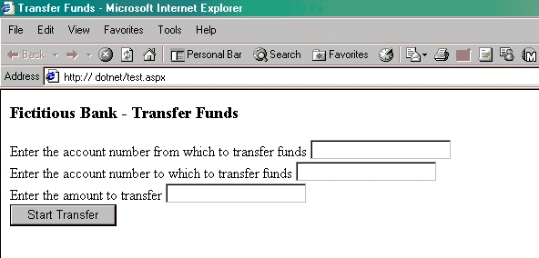 Fictitious Bank