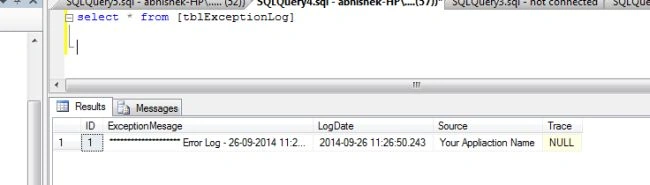 SQL View