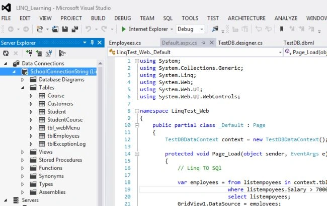 LINQ to SQL