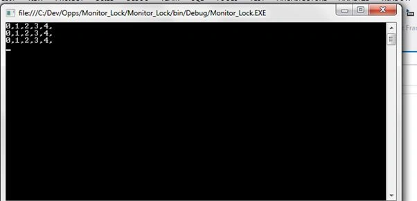 C# Monitor