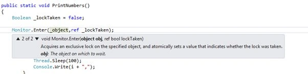 C# Monitor